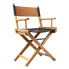 Wooden directors chair