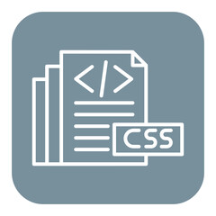 CSS vector icon. Can be used for No Code iconset.
