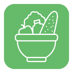 Comfort Food vector icon. Can be used for Comfort iconset.