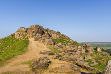 The Wainstones near Great Broughton, England, UK