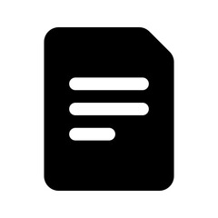 file glyph icon