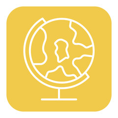 Geography vector icon. Can be used for Online Education iconset.