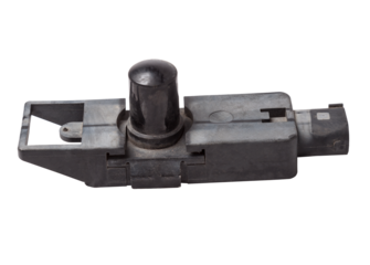 Electronic board in a black plastic box with light and rain sensors to automatically turn on lights and wipers during rain or at night. Auto parts catalog.