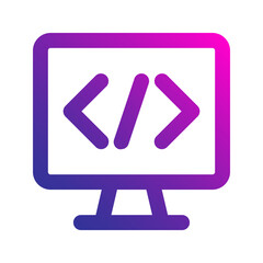 developer gradient icon