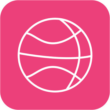 recommend clip art: Basketball vector icon. Can be used for Bowling iconset.