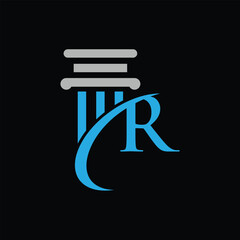 R law logo and brand identity