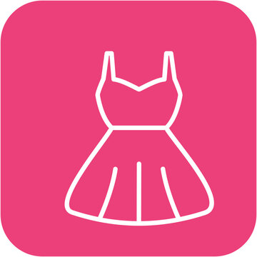 recommend clip art: Summer Dress vector icon. Can be used for Beach Resort iconset.