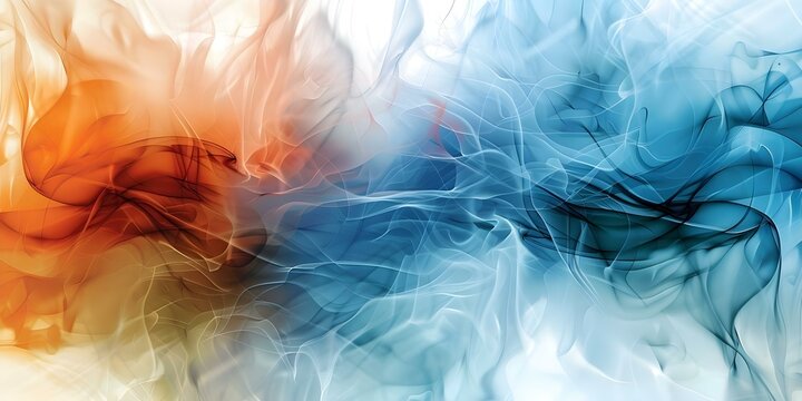 Contrasting Chaos and Coherence in Abstract Directional Visions. Concept Abstract Art, Chaos vs, Coherence, Contrasting Elements, Directional Visions