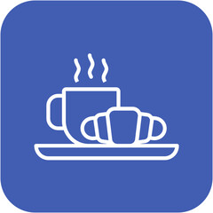 Breakfast vector icon. Can be used for Nutrition iconset.