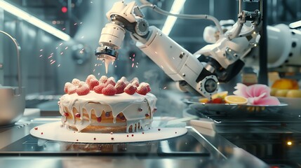 Discover the vibrant harmony of kitchen clouds with fresh vegetables, colorful fruits, and perfectly organized food storage.