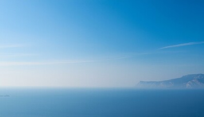 Obraz premium Blue Breeze: Smooth Pastel Transition Background