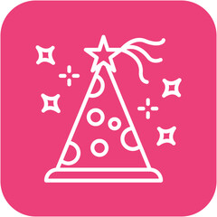 Party Hat vector icon. Can be used for Carnival iconset.