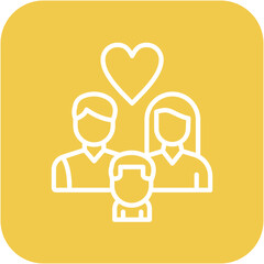 Parenting Style vector icon. Can be used for Child Adoption iconset.