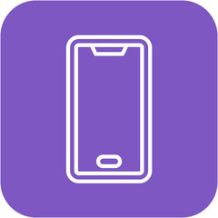 Cellular Phone vector icon. Can be used for Shooting iconset.