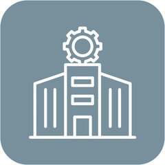 Main Establishment vector icon. Can be used for Compliance And Regulation iconset.