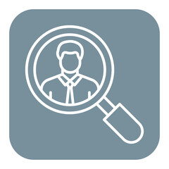 Consumer vector icon. Can be used for Human Rights iconset.