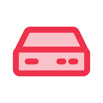 recommend clip art: hard drive outline fill icon