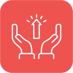 Mutual Growth vector icon. Can be used for Teamwork iconset.