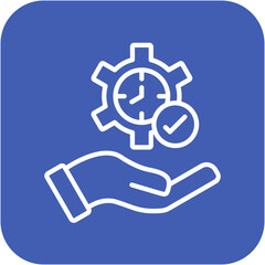 Discipline vector icon. Can be used for Personal Growth iconset.