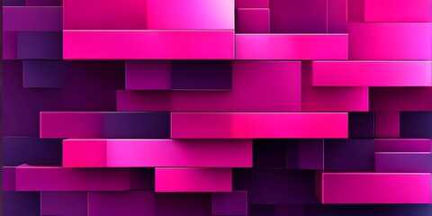 abstract background composed of overlapping rectangles in various shades of magenta