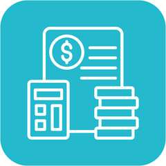 Project Budget vector icon. Can be used for Project Assesment iconset.