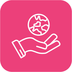 Social Responsibility vector icon. Can be used for Survey iconset.