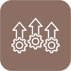 Operational Excellence vector icon. Can be used for Business Performance iconset.