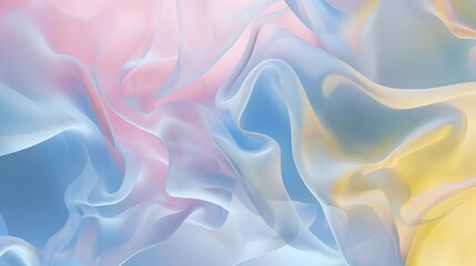 Fototapeta premium Soft and Dreamy Abstract Design in Pastel Tones
