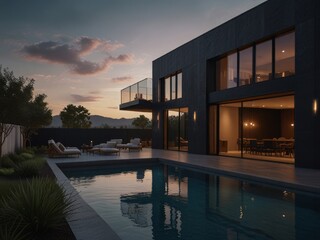 Obraz premium modern concept of a house