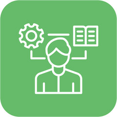 Learnings vector icon. Can be used for Action Plan iconset.