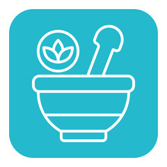 Spa Bowl vector icon. Can be used for Spa iconset.