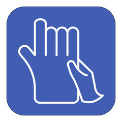 Obraz premium Hand Massage vector icon. Can be used for Spa iconset.