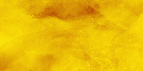 Grunge vintage texture background, Golden grunge retro rustic for wall interiors, surface yellow concrete mock parchment empty. Natural pattern antique design art work and wallpaper.