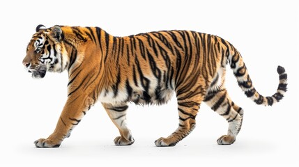 Obraz premium A tiger is a large cat that is found in Asia