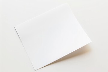 Paper Mockup on Isolated Background created with Generative AI
