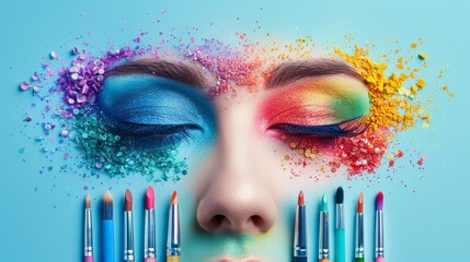 Make up your mind with our new line of cosmetics.