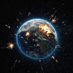 Meteors Hitting Earth