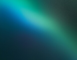 Obraz premium Enigmatic Echoes: Dark Teal and Blue Gradient