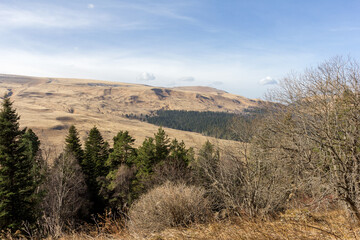 the beginning of autumn, walks through Alpine meadows, panoramic views, the state of nature and relaxation in the mountains.