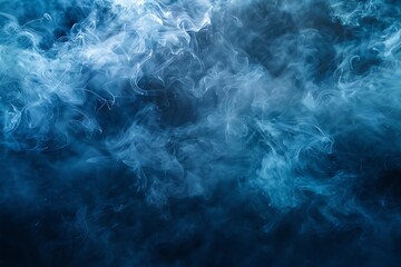 Smoky Blue Background