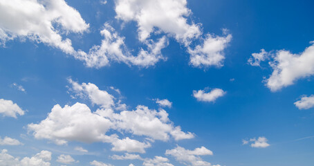 clear blue sky background,clouds with background, Blue sky background with tiny clouds. White...