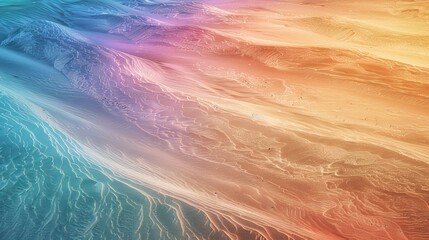 Obraz premium Abstract rainbow wave, perfect for LGBTQ pride events, art exhibitions, and creative marketing materials celebrating diversity and inclusion