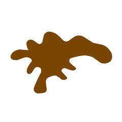 chocolate splash vector