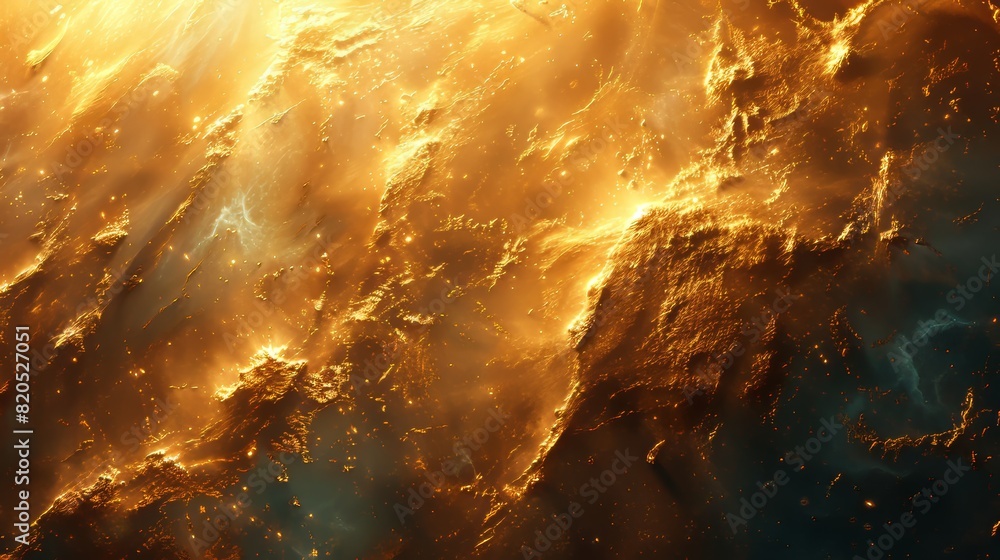 Poster Gold Texture Metallic Background Generative AI