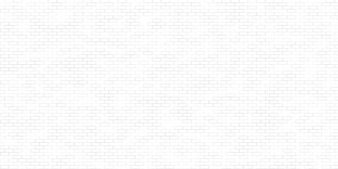 Vector white soft brick wall. Minimal brick wall design element for a banner, wallpaper, background.