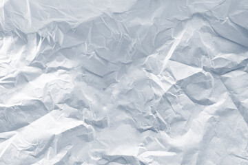 Obraz premium A top down view of a crinkled paper liner, as background.