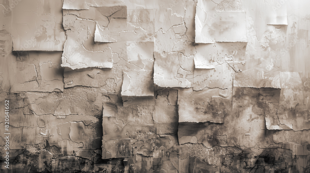 Poster abstract splashed watercolor background abstract tone muted generative ai