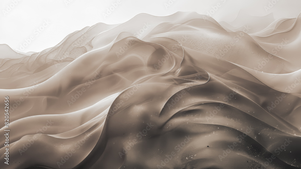 Poster abstract splashed watercolor background abstract tone muted generative ai