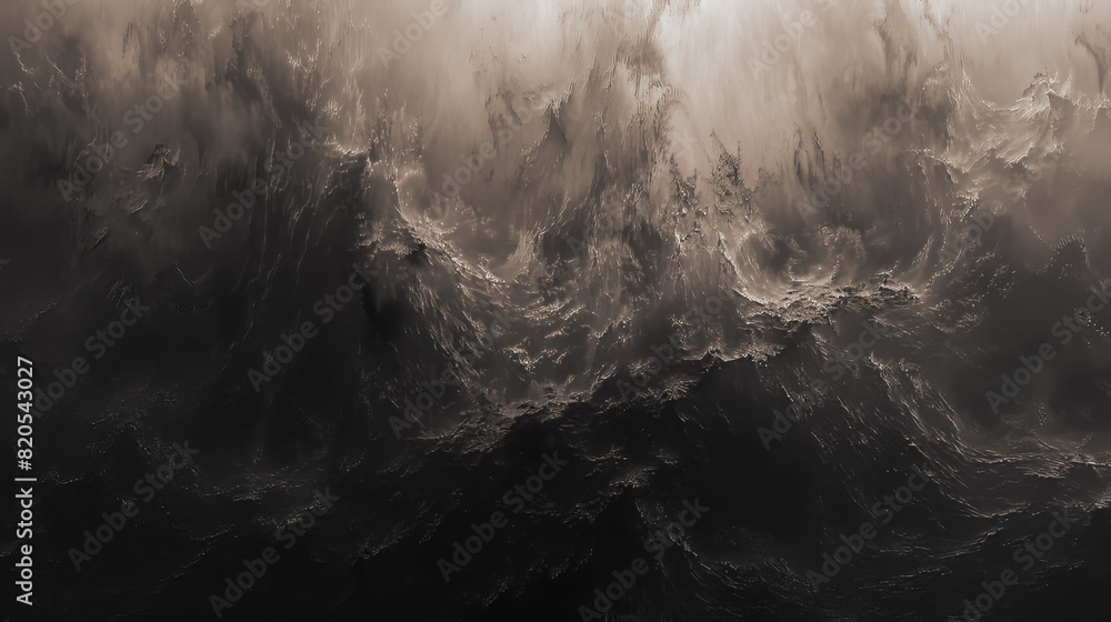 Poster abstract splashed watercolor background abstract tone muted generative ai
