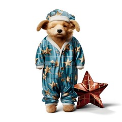 toy pig on white, Teddy Bear Sitting on the Street